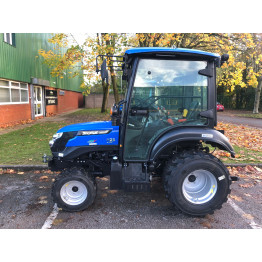 Solis 26 HST (Hydrostatic) Compact Tractor with Cab (industrial tyres)