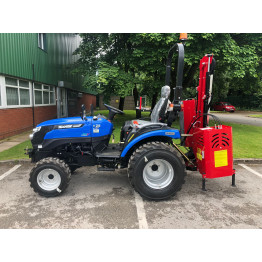 Solis 26 HST Compact Tractor (26HP with industrial tyres) and Winton WAM60 Hedgecutter