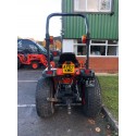 Kubota STV36 4WD Hydrostatic Compact Tractor with Front Loader and Mid-Mounted 60" Cutter Deck