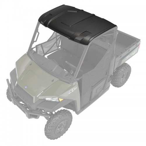 Polaris Poly 3-Seat Sport Roof with Lock & Ride Technology, Black