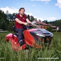 AL-KO Premium T22-110.4 HDH-A V2 Petrol High Grass Mulching Lawn Tractor (110cm Cut) - 127709