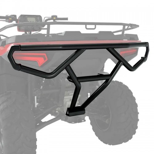 Polaris Steel Rear Black Brushguard 2884847