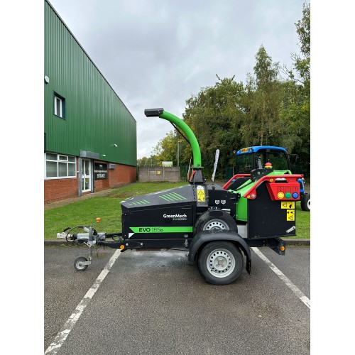 Greenmech EVO165D Towed Wood Chipper 