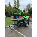 Greenmech EVO165D Towed Wood Chipper 