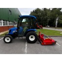 New Holland 27HP HST Compact Tractor TC27DA with a Trimax Striker 190 Multi-Spindled Rotary Mower