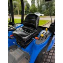 New Holland 27HP HST Compact Tractor TC27DA with a Trimax Striker 190 Multi-Spindled Rotary Mower