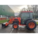 KUBOTA L3830 Compact Tractor with Full Cab and Front Loader