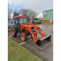 KUBOTA L3830 Compact Tractor with Full Cab and Front Loader