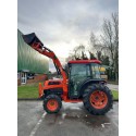 KUBOTA L3830 Compact Tractor with Full Cab and Front Loader