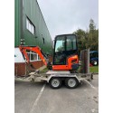 Kubota KX015-4 1.5 Tonne Digger / Mini Excavator with 1 bucket and A Trailer