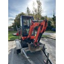 Kubota KX015-4 1.5 Tonne Digger / Mini Excavator with 1 bucket and Indespension AD2000 Trailer