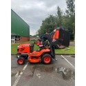 Kubota G23-II Low Dump Garden Tractor with 48" Mid-Mounted Deck