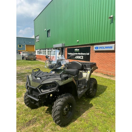 Polaris Sportsman X2 570 EPS EX-DEMO (Sage Green) Quad Bike EU SPEC (Agri Road Legal)