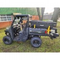 Polaris Ranger SP 570 (EU) with Half Cab Kit and Sno-Way RVB 500 Vehicle Mounted Spreader