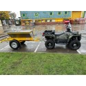 Polaris Sportsman X2 570 EPS Quad Bike and Logic Salt/Sand Spreader GDS251R