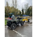 Polaris Sportsman X2 570 EPS Quad Bike and Logic Salt/Sand Spreader GDS251R