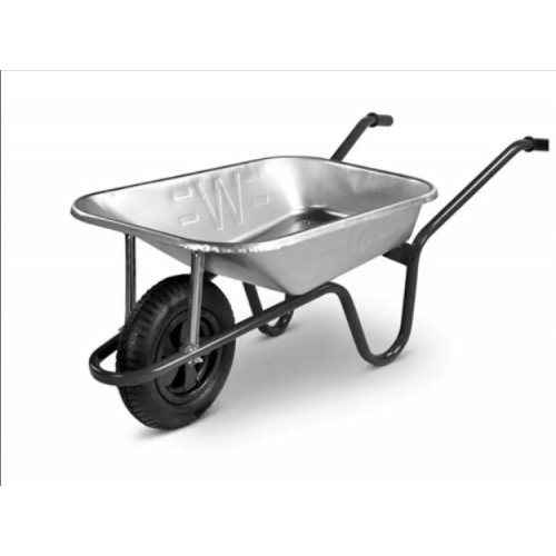 Wheelbarrow - Steel Silver 85L (SMFGVP)