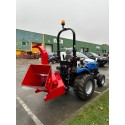 Solis 26 HST Compact Tractor (26HP with industrial tyres) and WWC Winton 5″ Wood Chipper (PTO tractor) 