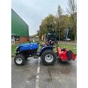 Solis 26 Compact Tractor (26HP with industrial tyres) with Winton Flail Mower 1.45m