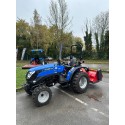 Solis 26 Compact Tractor (26HP with industrial tyres) with Winton Flail Mower 1.45m