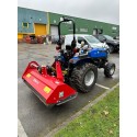 Solis 26 Compact Tractor (26HP with industrial tyres) with Winton Flail Mower 1.45m