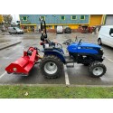 Solis 26 Compact Tractor (26HP with industrial tyres) with Winton Flail Mower 1.45m