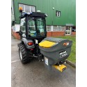 Solis 26 HST (Hydrostatic) Compact Tractor with Cab (industrial tyres) with Sno-Way Model 4 Salt Spreader