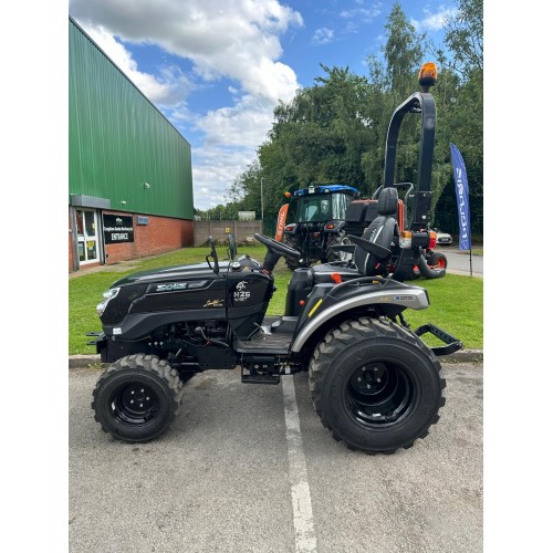 Solis 26 HST ‘Black Panther’ Limited Edition Compact Tractor with Industrial Tyres