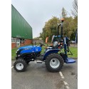 Solis 26 Compact Tractor (26HP with industrial tyres) with Oxdale PTO400 Log Splitter