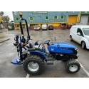 Solis 26 Compact Tractor (26HP with industrial tyres) with Oxdale PTO400 Log Splitter