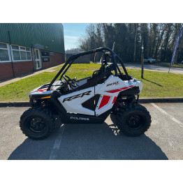 Polaris RZR 200 EFI Kids SxS ATV White (2 Seater)