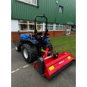 Solis 26 Compact Tractor (EX-DEMO) with Winton Flail Mower 1.45m