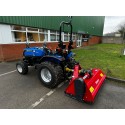 Solis 26 Compact Tractor (EX-DEMO) with Winton Flail Mower 1.45m