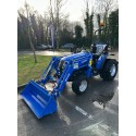 Solis 26 Compact Tractor - 26HP with industrial tyres and front loader