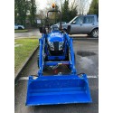 Solis 26 Compact Tractor - 26HP with industrial tyres and front loader