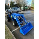 Solis 26 Compact Tractor - 26HP with industrial tyres and front loader