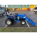 Solis 26 Compact Tractor - 26HP with industrial tyres and front loader