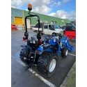 Solis 26 Compact Tractor - 26HP with industrial tyres and front loader