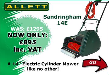 Allett Sandringham 14E Electric Mower