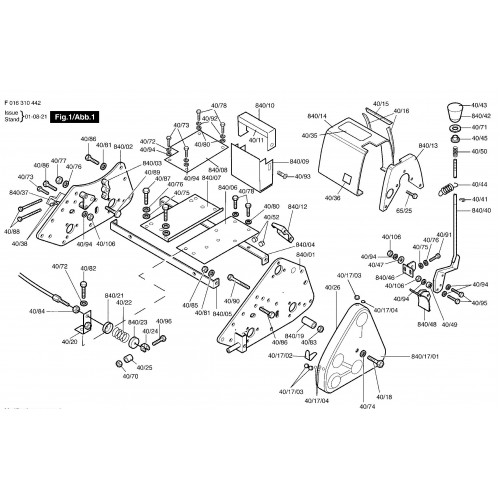 LOOKUP-ORDER ALLETT Buckingham 20H Chassis Parts