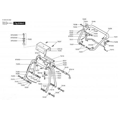 LOOKUP-ORDER ALLETT Buckingham 20H Handle Parts